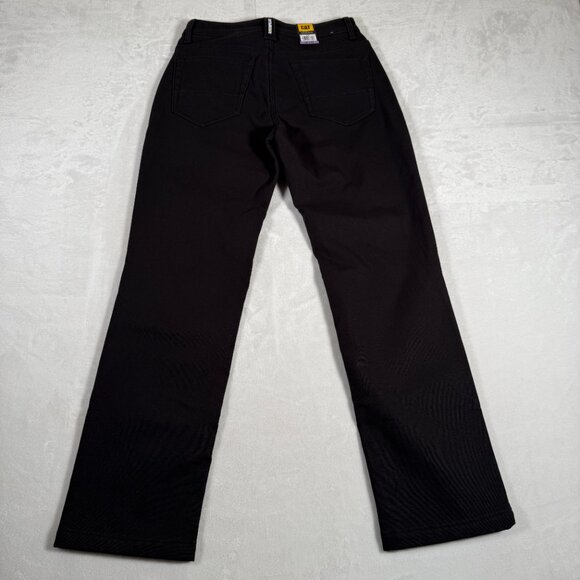 Caterpillar CAT Pants Men 36 x 30 Black Fleece Lined Canvas Workwear Straight - Picture 5 of 5